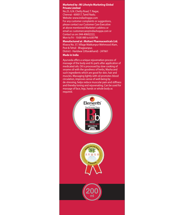 Elements Wellness Champi Champion Taila (200ml) - Image 3