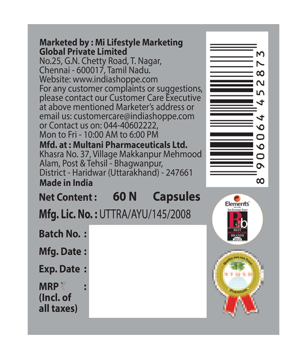 Elements Wellness Below 37 (60 Capsules) - Image 3