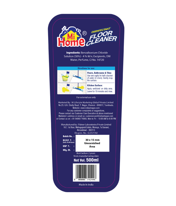 Mi Home Floor Cleaner (500ml) - Image 2
