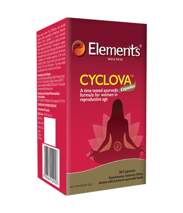 Elements Wellness Cyclova Capsules (30 Capsules)
