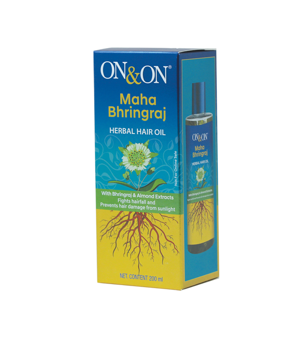 ON&ON Maha Bhringraj Herbal Hair Oil (200ml) - Image 3