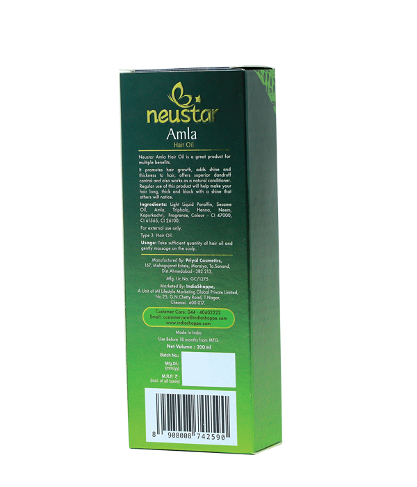 Neustar Amla Hair Oil (200ml) - Image 2