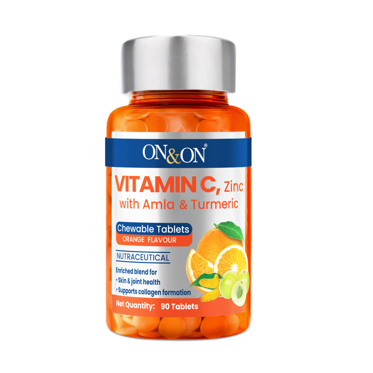 ON&ON Vitamin C (90 Chewable Tablets)